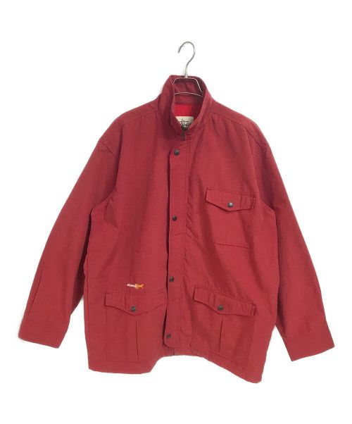 OLDstussy（オールドステューシー）OLDstussy (オールドステューシー) Nylon Jacket レッド サイズ:Lの古着・服飾アイテム