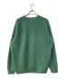 AURALEE (オーラリー) BRUSHED SUPER KID MOHAIR KNIT P/O グリーン サイズ:4：27800円