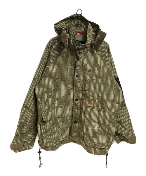 OLD STUSSY（オールドステューシー）OLD STUSSY (オールドステューシー) デジカモナイロンジャケット ベージュ サイズ:Lの古着・服飾アイテム