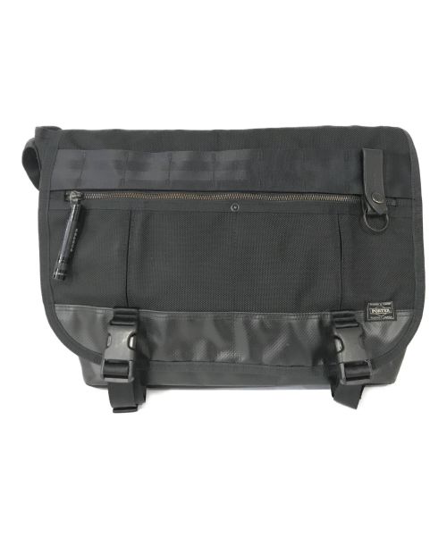 PORTER（ポーター）PORTER (ポーター) MESSENGER BAG ブラックの古着・服飾アイテム