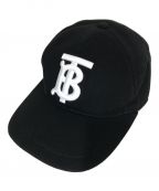 BURBERRYバーバリー）の古着「MONOGRAM BASEBALL CAP」｜ブラック