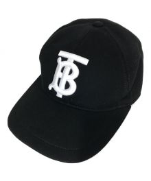 BURBERRY（バーバリー）の古着「MONOGRAM BASEBALL CAP」｜ブラック