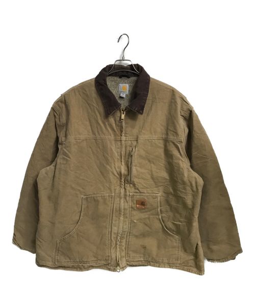 CarHartt（カーハート）CarHartt (カーハート) ダックジャケット ブラウン サイズ:2XLの古着・服飾アイテム