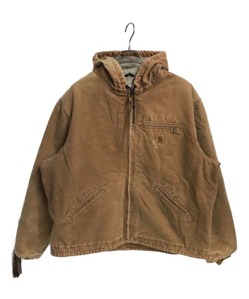 CarHartt（カーハート）CarHartt (カーハート) デトロイトフーデッドジャケット ブラウン サイズ:2XLの古着・服飾アイテム