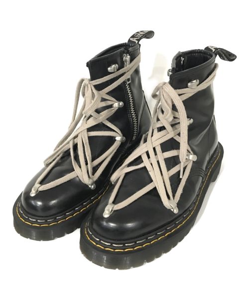 RICK OWENS（リックオウエンス）RICK OWENS (リック オウエンス) Dr.Martens (ドクターマーチン) 1460 BEX ブラック サイズ:41の古着・服飾アイテム