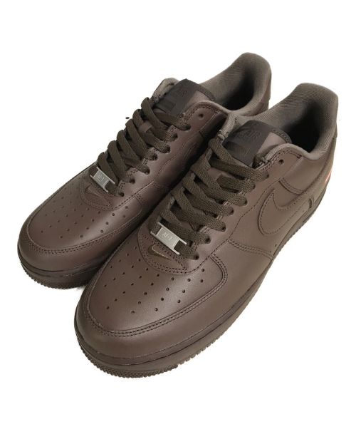 NIKE（ナイキ）NIKE (ナイキ) SUPREME (シュプリーム) NIKE AIR FORCE 1 BAROQUE BROWN/BAROQUE ブラウン サイズ:27.5cmの古着・服飾アイテム