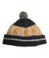 PACS (パックス) ying-yang pom beanie グレー：14800円