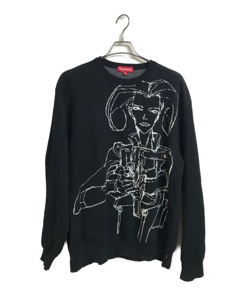 SUPREME（シュプリーム）SUPREME (シュプリーム) Aeon Flux Sweater ブラック サイズ:XLの古着・服飾アイテム