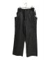 Ameri（アメリ）の古着「HIGH WAIST WIDE SUSPENDERS PANTS」｜ブラック