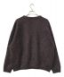 YOKE (ヨーク) Graphpaper (グラフペーパー) 4Color Mix Mohair Jacquard Cardigan パープル サイズ:2：30800円