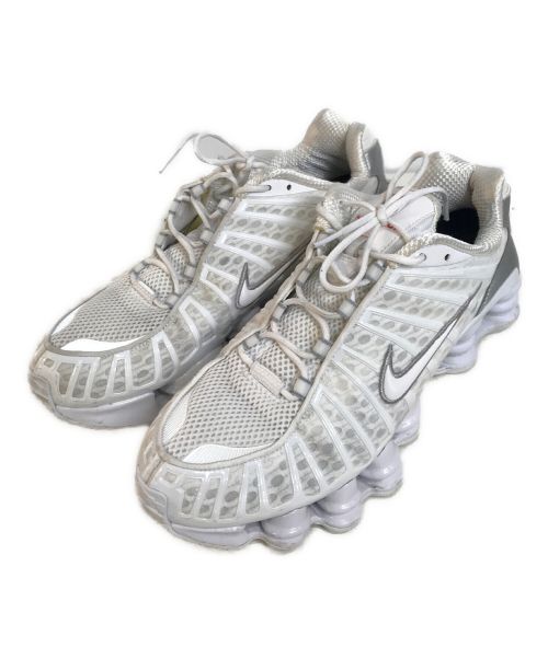 NIKE（ナイキ）NIKE (ナイキ) NIKE SHOX ホワイト サイズ:27.5cmの古着・服飾アイテム