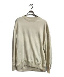 DEPAREILLE（デパリエ）の古着「SOFT FRENCH TERRY PULLOVER」｜ベージュ