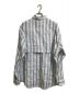 SIMPLY COMPLICATED (シンプリーコンプリケイティド) FRINGE STRIPE PULLOVER SHIRT ホワイト サイズ:3：19800円