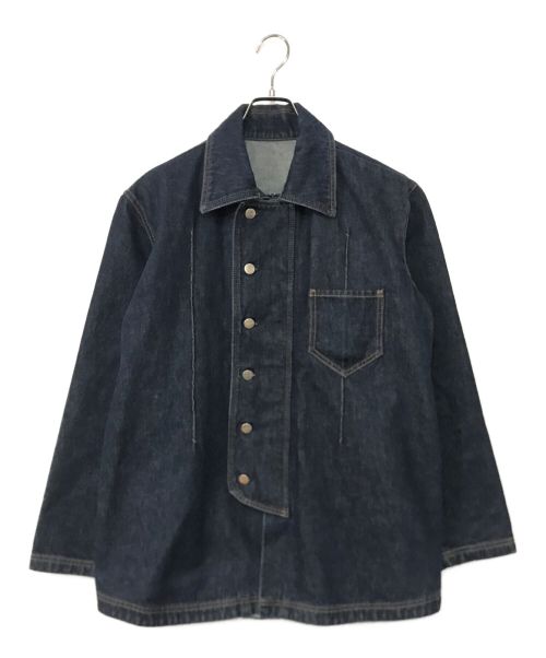 NAMACHEKO（ナマチェコ）NAMACHEKO (ナマチェコ) MANNI DENIM SHIRT インディゴ サイズ:Sの古着・服飾アイテム