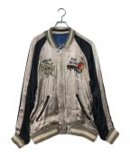 STUDIO D'ARTISANステュディオダルチザン）の古着「ULTRASEVEN SOUVENIR JACKET」｜アイボリー