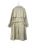 blurhms (ブラームス) Gabardine Double Belt Trench Coat ベージュ サイズ:3：34000円