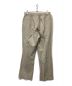 evam eva (エヴァムエヴァ) press wool pant ベージュ サイズ:1：12000円