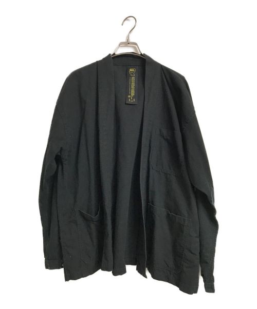 BRAIN DEAD（ブレインデッド）BRAIN DEAD (ブレインデッド) RIPSTOP KIMONO JACKET ブラック サイズ:Mの古着・服飾アイテム