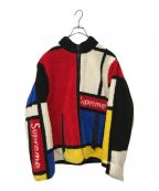 SUPREMEシュプリーム）の古着「Reversible Colorblocked Fleece Jacket」｜ブラック