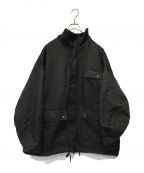 WILLY CHAVARRIAウィリーチャバリア）の古着「BOA COLLAR WORK JACKET」｜ブラック