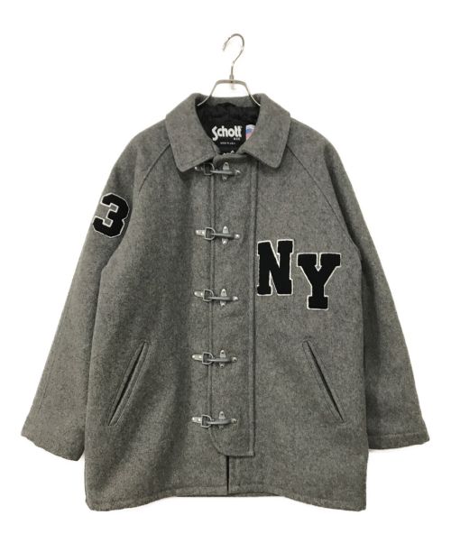 Schott（ショット）Schott (ショット) ファイヤーマンウールジャケット グレー サイズ:XLの古着・服飾アイテム