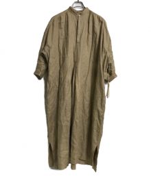 SUZUKI TAKAYUKI（スズキタカユキ）の古着「peasant dress」｜ベージュ