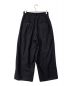 Y-3 (ワイスリー) WOOL FLANNEL PANTS ブラック サイズ:S：12000円