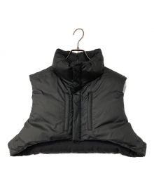 ROTOL（ロトル）の古着「REVERSIBLE SUPER SHORT DOWN VEST」｜ブラック