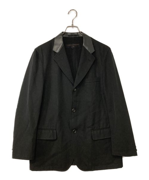 COMME des GARCONS HOMME（コムデギャルソン オム）COMME des GARCONS HOMME (コムデギャルソン オム) 切り替えテーラードジャケット ブラック サイズ:Sの古着・服飾アイテム