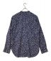 Engineered Garments (エンジニアド ガーメンツ) ペイズリー柄バンドカラーシャツ ブルー サイズ:L：8000円