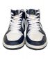 NIKE (ナイキ) Air Jordan 1 Mid ホワイト×ネイビー サイズ:26.5：17000円