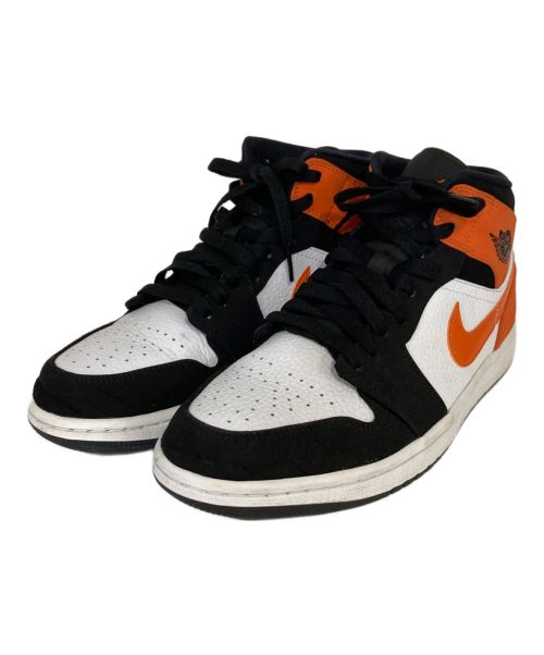 NIKE（ナイキ）NIKE (ナイキ) AIR JORDAN 1 MID オレンジ サイズ:26.5の古着・服飾アイテム