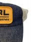 中古・古着 RRL (ダブルアールエル) デニムメッシュキャップ インディゴ サイズ:表記なし：15000円