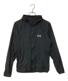 MOUNTAIN HARD WEAR（マウンテンハードウェア）の古着「コアエアシェルフーディ」｜ブラック