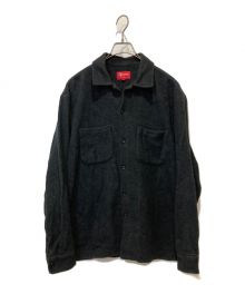 SUPREME（シュプリーム）の古着「Brushed Flannel Twill Shirt」｜ブラック