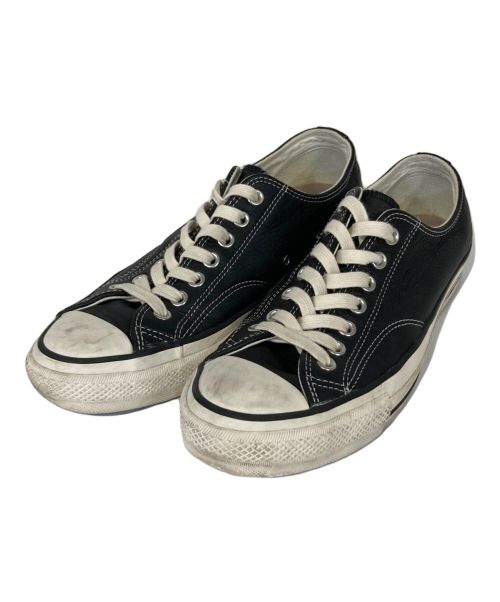 CONVERSE ADDICT（コンバース アディクト）CONVERSE ADDICT (コンバース アディクト) CHUCK TAYLOR LEATHER OX ブラック サイズ:28の古着・服飾アイテム