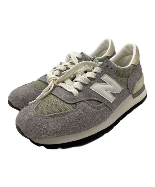 NEW BALANCE（ニューバランス）NEW BALANCE (ニューバランス) スニーカー グレー サイズ:27.5の古着・服飾アイテム