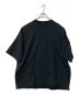 MARKA（マーカ）の古着「RECYCLE SUVIN ORGANIAC COTTON KNIT」｜ブラック