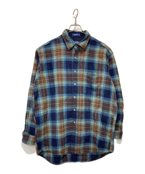 PENDLETON（ペンドルトン）PENDLETON (ペンドルトン) ウールシャツ ネイビー サイズ:XLの古着・服飾アイテム