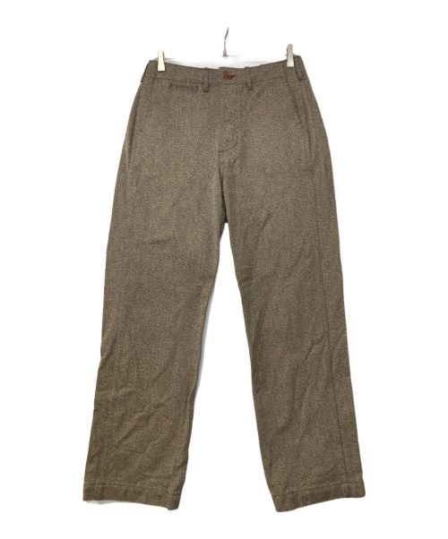 BUZZ RICKSON'S（バズリクソンズ）Buzz Rickson's (バズリクソンズ) EAVY COTTON COVERT TROUSERS ブラウン サイズ:32の古着・服飾アイテム