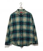 SUPREMEシュプリーム）の古着「Shadow Plaid Flannel Shirt」｜スカイブルー