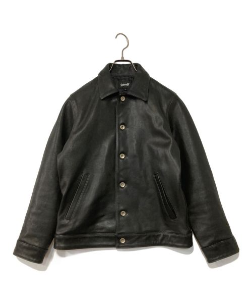 Schott（ショット）Schott (ショット) GOAT NEWBIE LEATHER JACKET ブラック サイズ:Sの古着・服飾アイテム