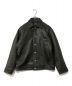 Schott（ショット）の古着「GOAT NEWBIE LEATHER JACKET」｜ブラック