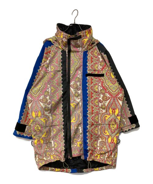 ETRO（エトロ）ETRO (エトロ) ペイズリー柄マウンテンパーカー ピンク サイズ:40の古着・服飾アイテム