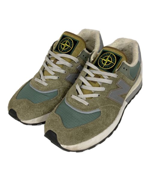 NEW BALANCE（ニューバランス）NEW BALANCE (ニューバランス) STONE ISLAND (ストーンアイランド) U574LGST オリーブ サイズ:30の古着・服飾アイテム