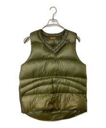 BROWN by 2-tacs（ブラウンバイツータックス）の古着「Almighty Down Vest」｜オリーブ