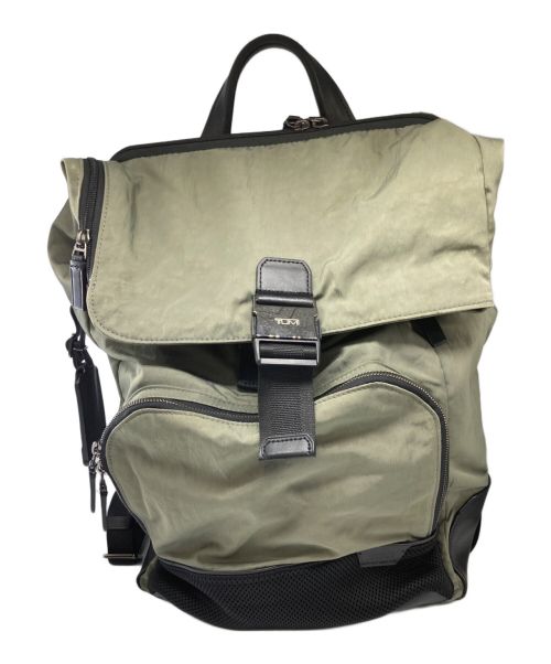 TUMI（トゥミ）TUMI (トゥミ) Osborn Roll Top Backpack オリーブ サイズ:表記無しの古着・服飾アイテム