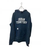 WTAPSダブルタップス）の古着「URBAN TERRITORY HOODED パーカー」｜ネイビー