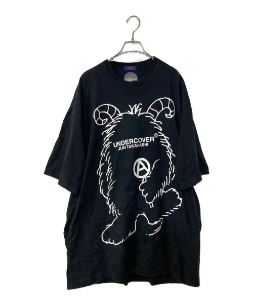 UNDERCOVER（アンダーカバー）UNDERCOVER (アンダーカバー) アナーキー モンスター サイドポケット 半袖Tシャツ ブラック サイズ:2の古着・服飾アイテム