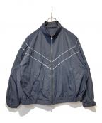 URUウル）の古着「NYLON ZIP UP BLOUSON」｜グレー